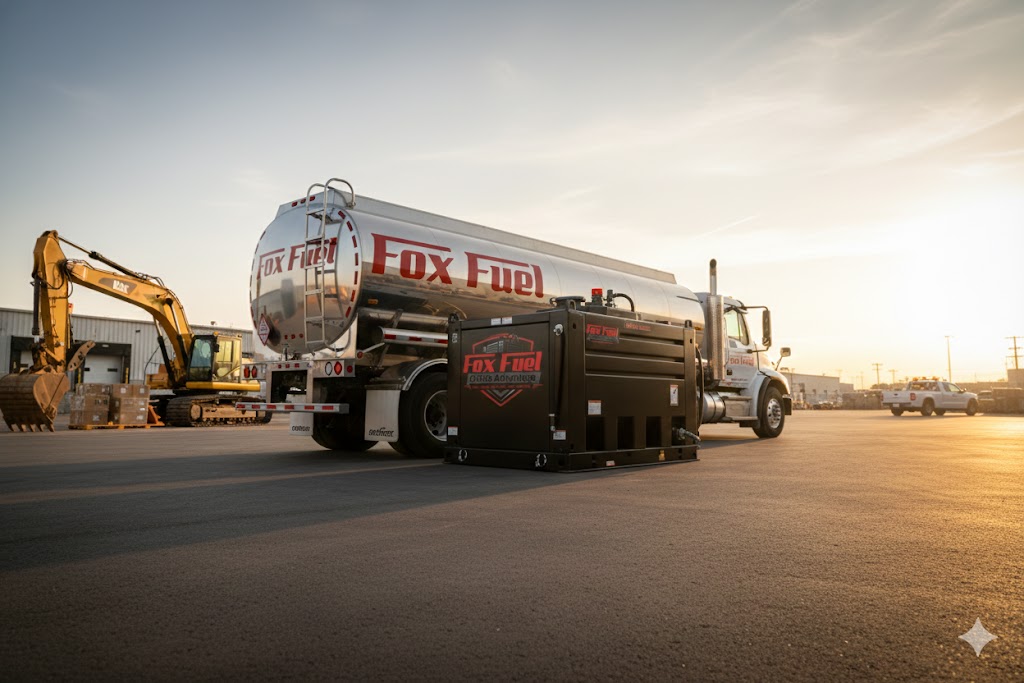 Fleet yard with FuelCube installation